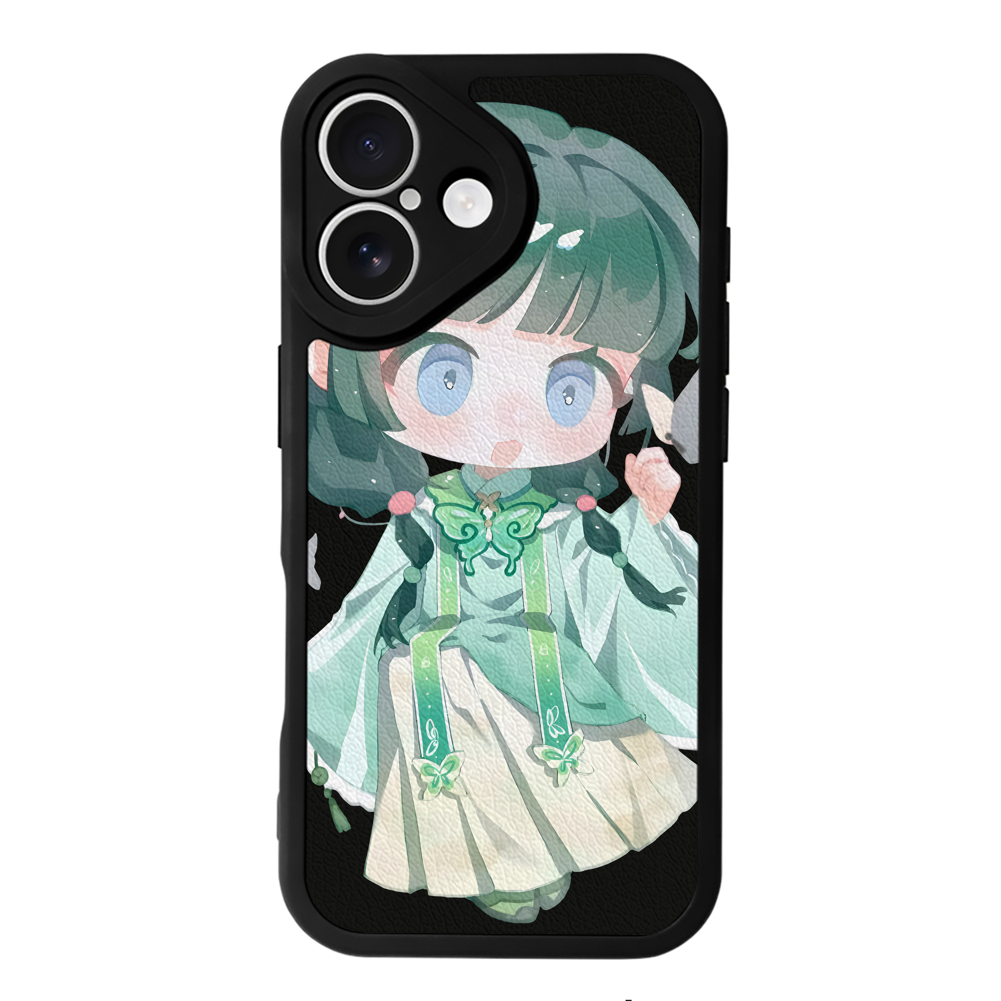 （画像用） 薬屋のひとりごと The Apothecary Diaries 【iPhone 16シリーズ対応】シリコンスマホケース（レザー調） 材質：シリコン